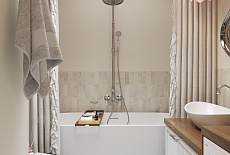 Дизайн-проект ванной комнаты от дизайнера Смирновой Ольги  